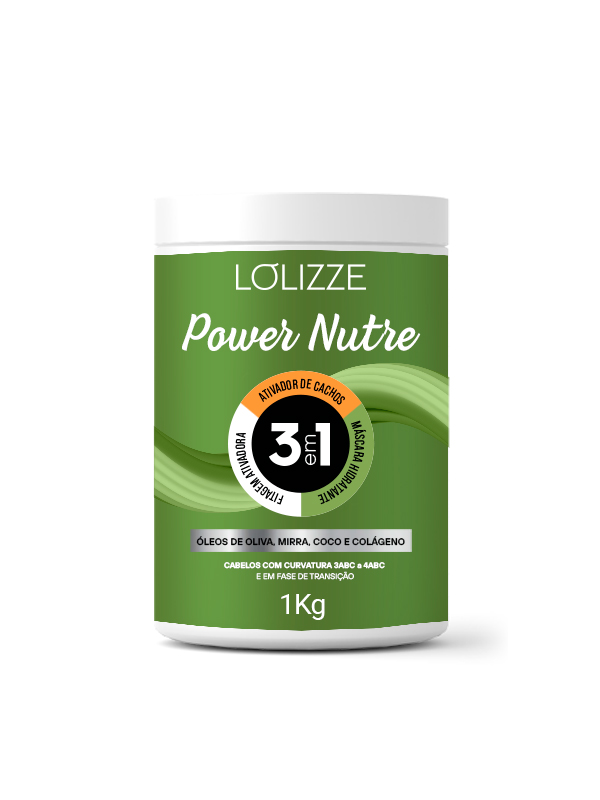 Lolizze Ativador de Cachos - Power Nutre 1Kg