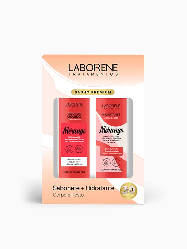 Kit Premium Morango (2 produtos)