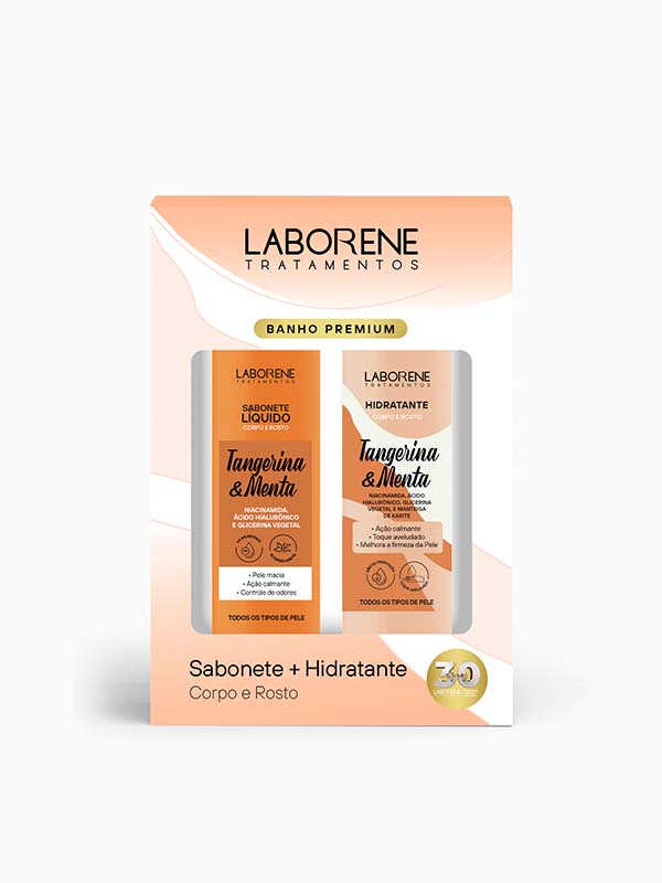 Kit Premium Tangerina & Menta (2 produtos)
