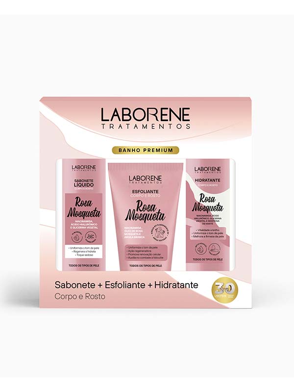Kit Premium Rosa Mosqueta (3 produtos)