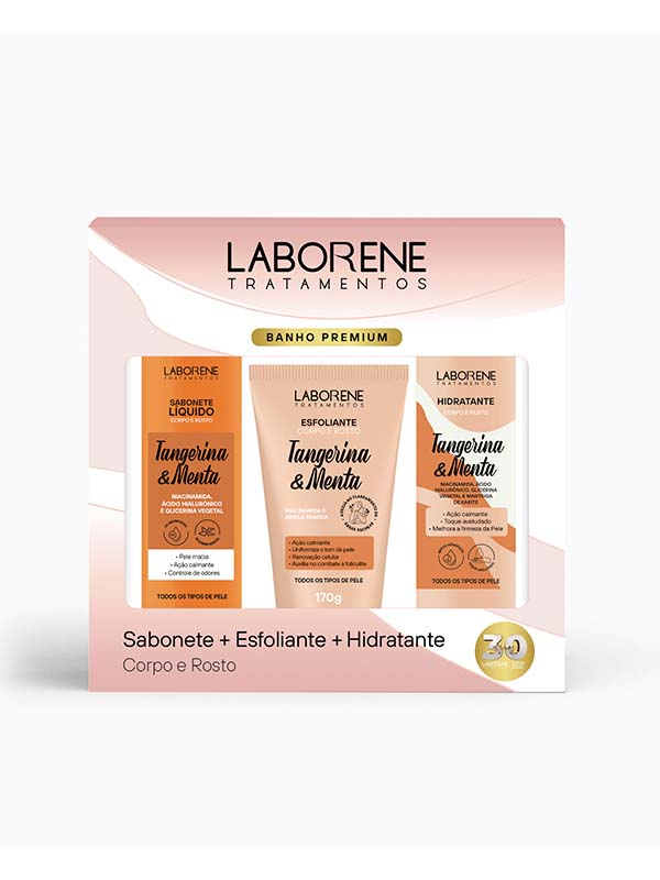 Kit Premium Tangerina & Menta (3 produtos)